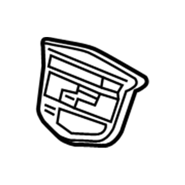 Cadillac ELR Emblem - 20934960