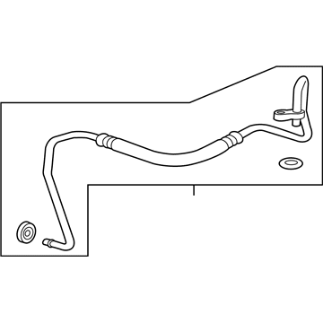 Cadillac Transmission Oil Cooler Hose - 22908800