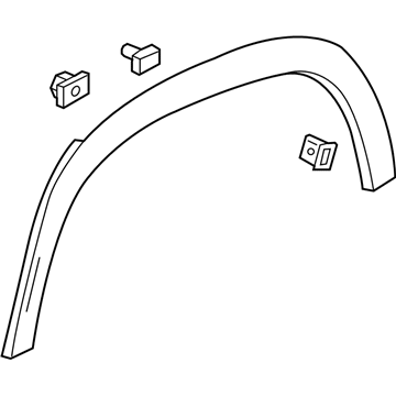 Chevy 84417154 Wheel Opening Molding