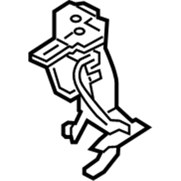 GM 26086753 Upper Bracket 26086753 GM Upper Bracket Illustration 1 of 1