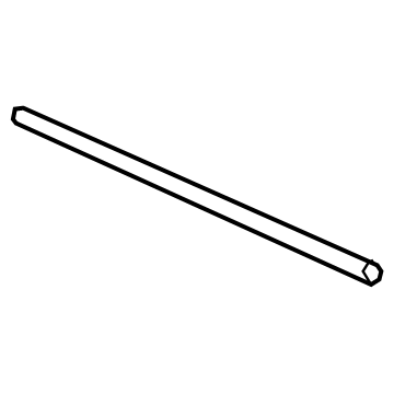 GM 84579217 Belt Weatherstrip, Front Driver Side 84579217 GM Belt Weatherstrip, Front Driver Side Illustration 1 of 1