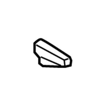 15232594 GM Recline Handle, Driver Side Illustration 1 of 1