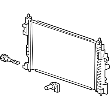 Chevy 20979496 Radiator