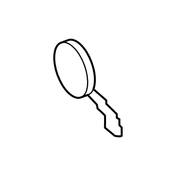 GM 42786356 Tow Eye Cap 42786356 GM Tow Eye Cap Illustration 1 of 1