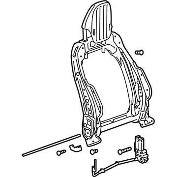 Chevy 23282227 Seat Back Frame