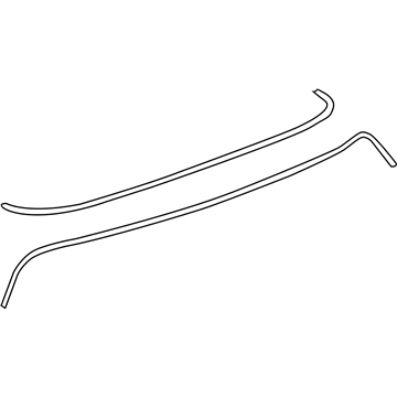 GM 84255176 Spoiler Tape, Rear 84255176 GM Spoiler Tape, Rear Illustration 1 of 1