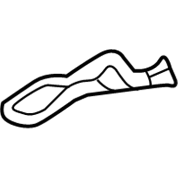 GM 23359902 Washer Hose, Rear 23359902 GM Washer Hose, Rear Illustration 1 of 1
