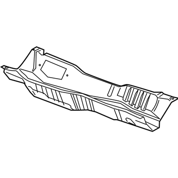 GM 88980774 Plenum Panel 88980774 GM Plenum Panel Illustration 1 of 1