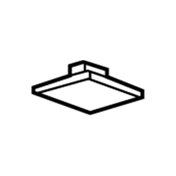 GM 20924472 Headliner Retainer 20924472 GM Headliner Retainer Illustration 1 of 1