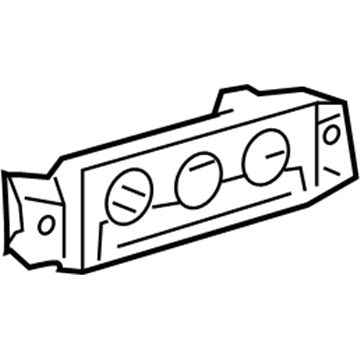 Chevy 15098963 Heater Control