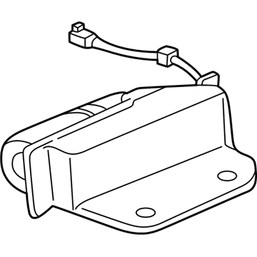 GM 16761268 Passenger Air Bag 16761268 GM Passenger Air Bag Illustration 1 of 1