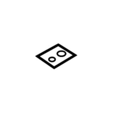 GM 25807314 Rocker Reinforcement Baffle, Front 25807314 GM Rocker Reinforcement Baffle, Front Illustration 1 of 1