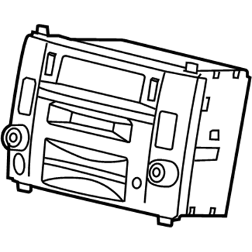 Cadillac 25849389 AM/FM CD