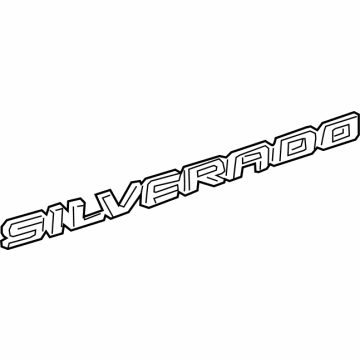 Chevy 85631647 Nameplate