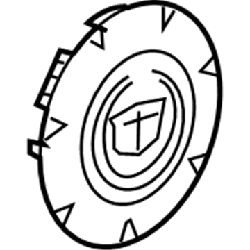 Cadillac Wheel Cover - 9595473
