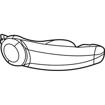 GM 15199554 Parking/Turn/Side, Front Driver Side 15199554 GM Parking/Turn/Side, Front Driver Side Illustration 1 of 1