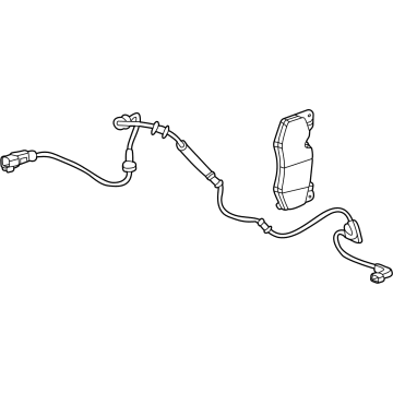 Cadillac CT4 Brake Pads - 85107623