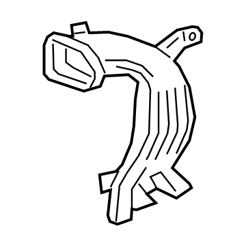 Chevy 23391614 Floor Duct