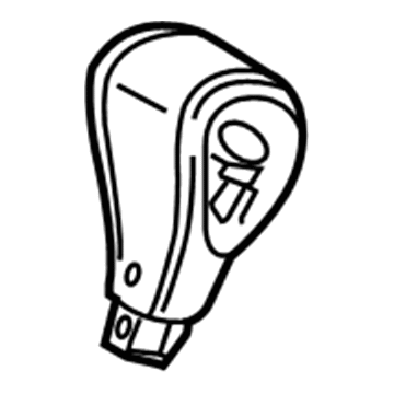 GM 88971016 Shift Knob, Gray 88971016 GM Shift Knob, Gray Illustration 1 of 1