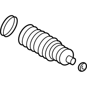 Chevy 21011025 Tie Rod Boot