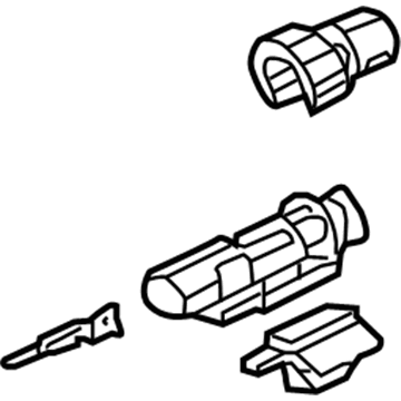 85533165 GM Connector Kit, Black Illustration 1 of 1