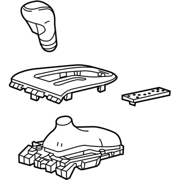 GM 22805884 Shift Knob 22805884 GM Shift Knob Illustration 1 of 1