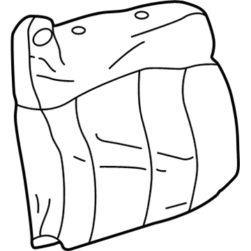 Chevy 88938440 Seat Back Cover
