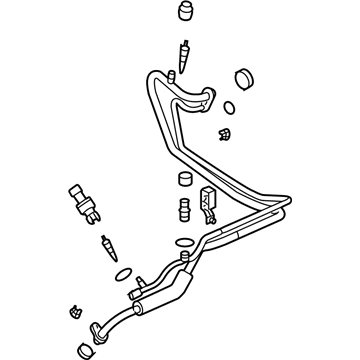 GM 22756497 A/C Tube 22756497 GM A/C Tube Illustration 1 of 1