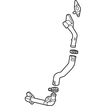 Chevy 55510685 Water Outlet