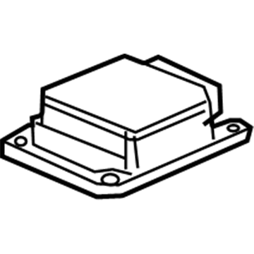Saturn Air Bag Control Module - 15260731
