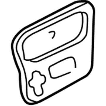 Chevy 93228609 Handle Bezel