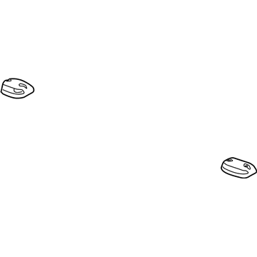GM 22794642 Roof Lamp Assembly, Driver Side 22794642 GM Roof Lamp Assembly, Driver Side Illustration 1 of 1
