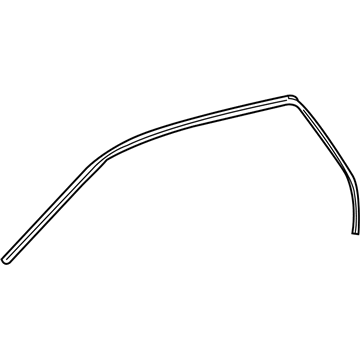 Cadillac 15297594 Upper Weatherstrip