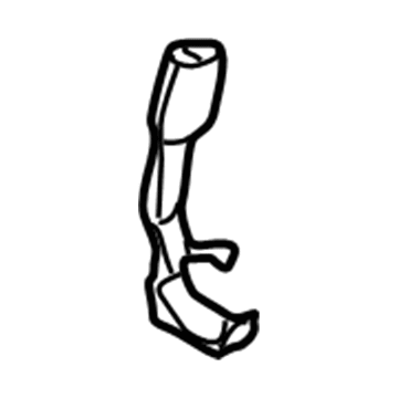 GM 88950902 Buckle, Black 88950902 GM Buckle, Black Illustration 1 of 1