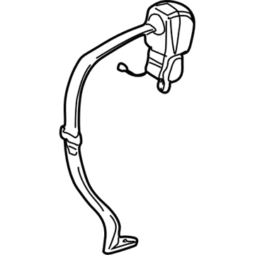 Cadillac 88893427 Belt & Retractor