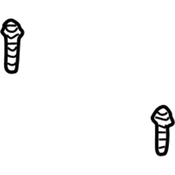 GM 11517532 Bracket Bolt 11517532 GM Bracket Bolt Illustration 1 of 1