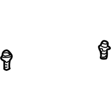 GM 11517727 Anchor Plate Bolt 11517727 GM Anchor Plate Bolt Illustration 1 of 1
