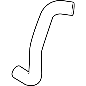 GM 19316320 Lower Hose 19316320 GM Lower Hose Illustration 1 of 1