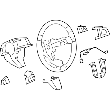 Cadillac 22982710 Steering Wheel