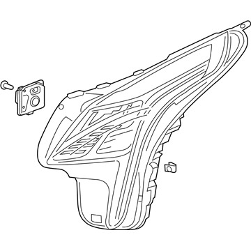 Cadillac CT6 Headlight - 84710892
