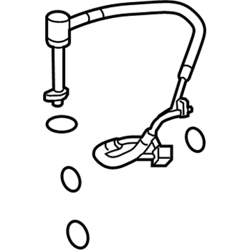 GM 22954469 Discharge Hose 22954469 GM Discharge Hose Illustration 1 of 1