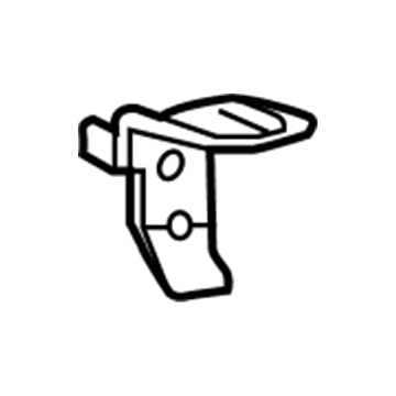 GM 23139809 Compressor Bracket 23139809 GM Compressor Bracket Illustration 1 of 1