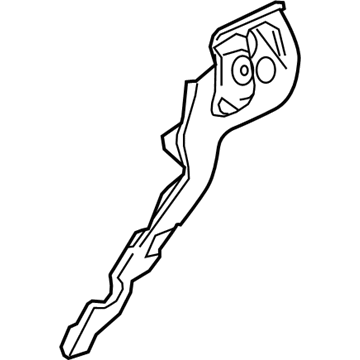 GM 20914869 Heat Shield 20914869 GM Heat Shield Illustration 1 of 1