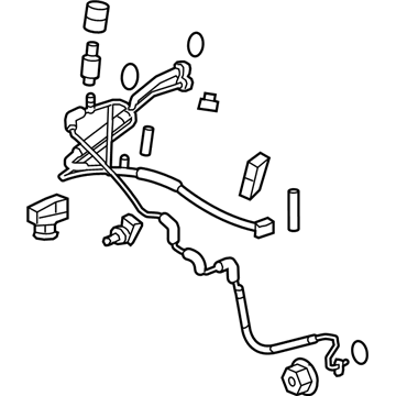 Chevy Malibu Limited A/C Hose - 23264952