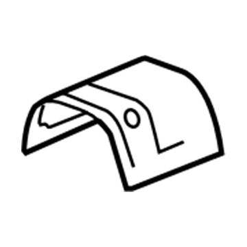 GM 22721232 Lower Reinforcement 22721232 GM Lower Reinforcement Illustration 1 of 1