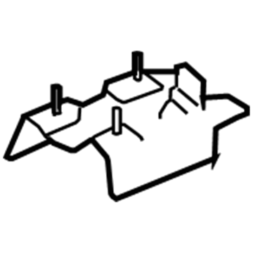 GM 22626272 Bracket 22626272 GM Bracket Illustration 1 of 1