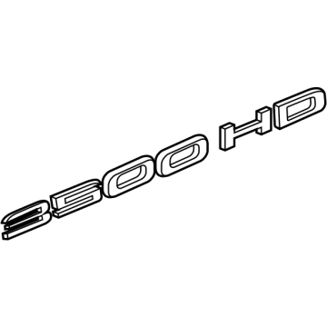 Chevy 84359118 Nameplate