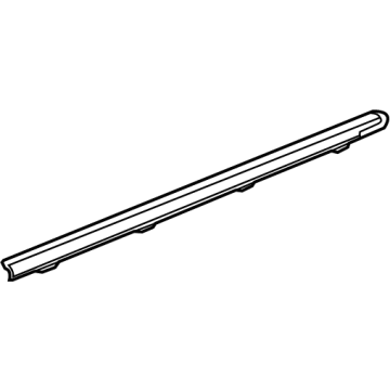 GM 84901299 Belt Molding, Front Passenger Side 84901299 GM Belt Molding, Front Passenger Side Illustration 1 of 1