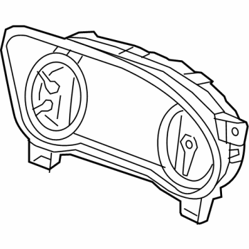 GM 84546737 Instrument Cluster 84546737 GM Instrument Cluster Illustration 1 of 1