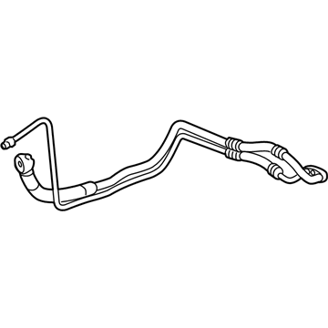 25713423 GM A/C Hoses Illustration 1 of 1